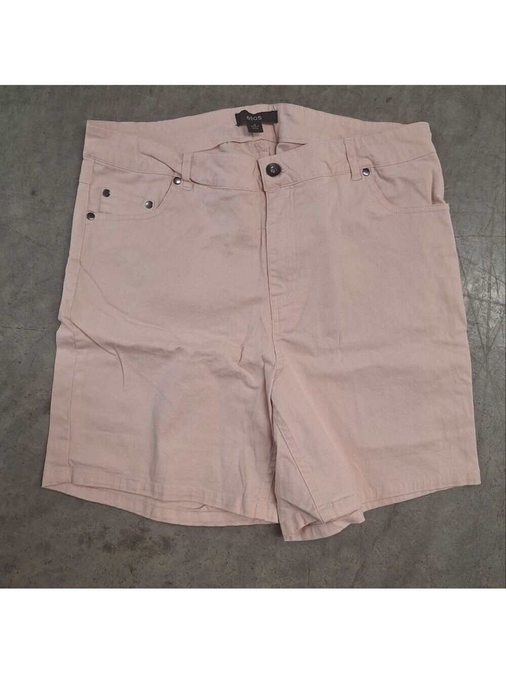 Ellos Light Pink Walking Shorts Size 12